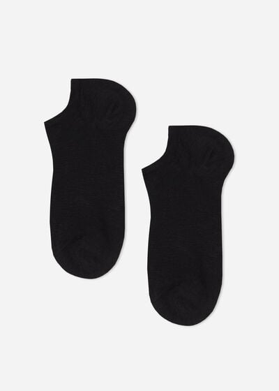 Unisex Linen and Viscose No-show Socks