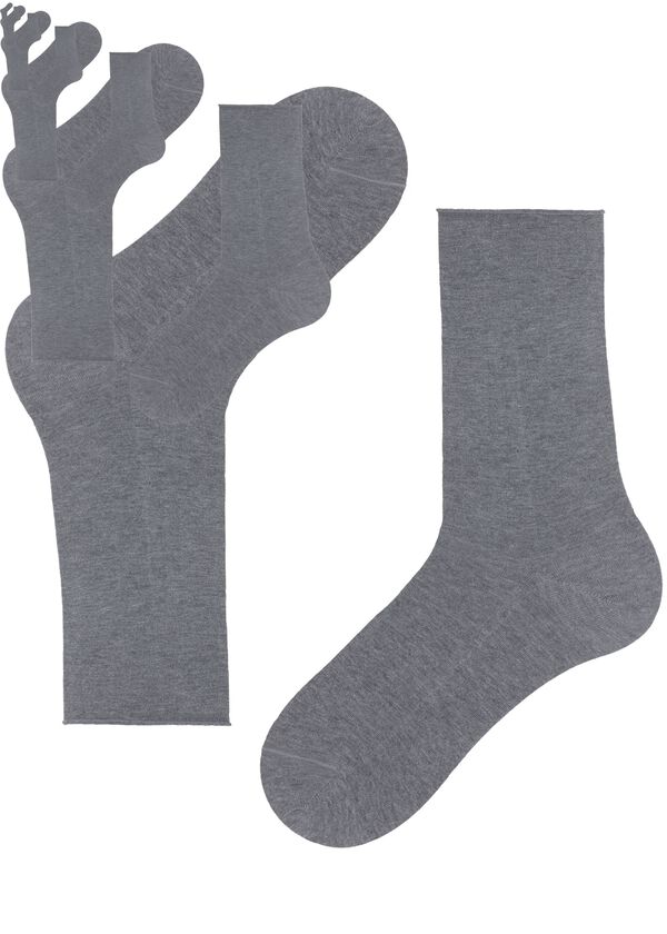 Pánske krátke bavlnené ponožky bez lemu