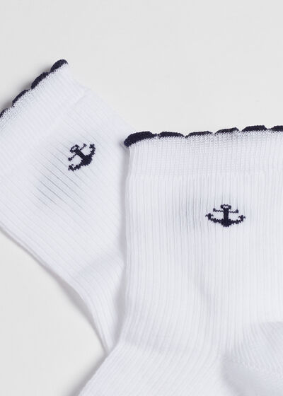 Шкарпетки з Морським Візерунком Дівочі