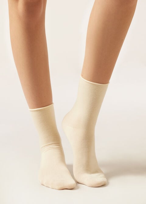 女士羊毛棉短襪