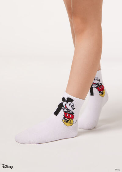 Disney Desenli Kısa Çocuk Çorabı