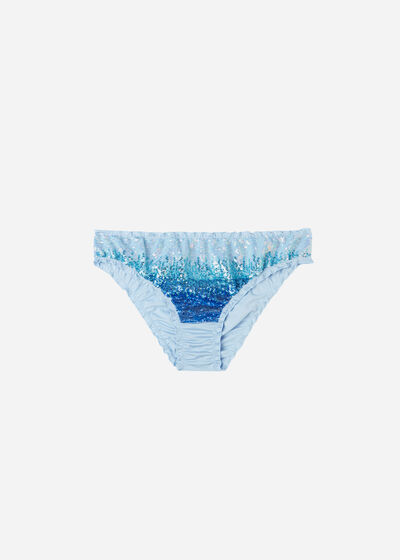Seychelles Graduated Sequin Bikini Bottoms