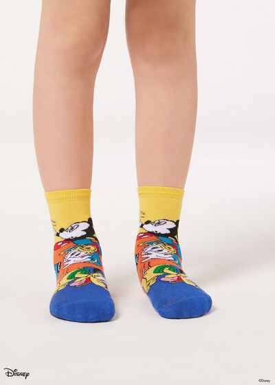 Dětské protiskluzové ponožky s disneyovským vzorem