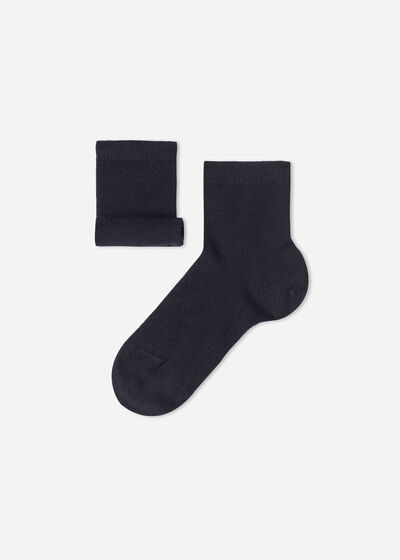 Kids Cashmere Blend Short Socks