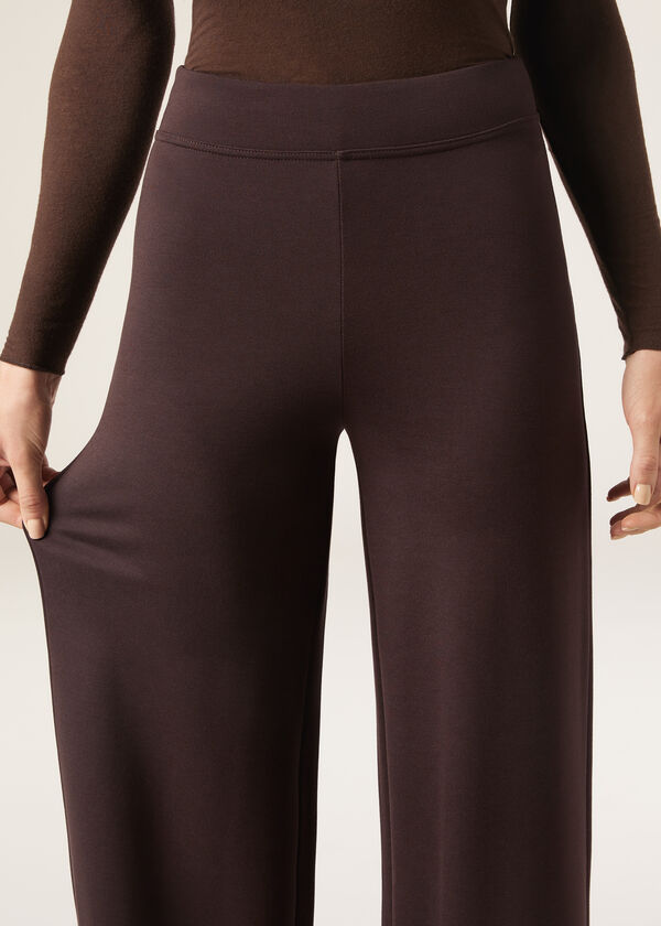 Milano Knit Palazzo Trousers