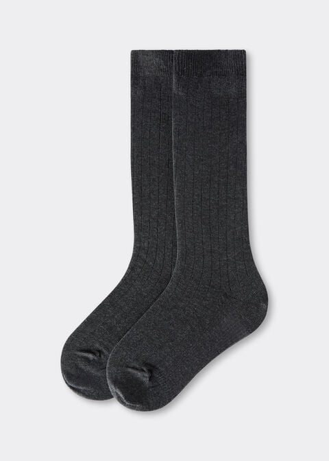 Calcetines Largos en Canalé Niños