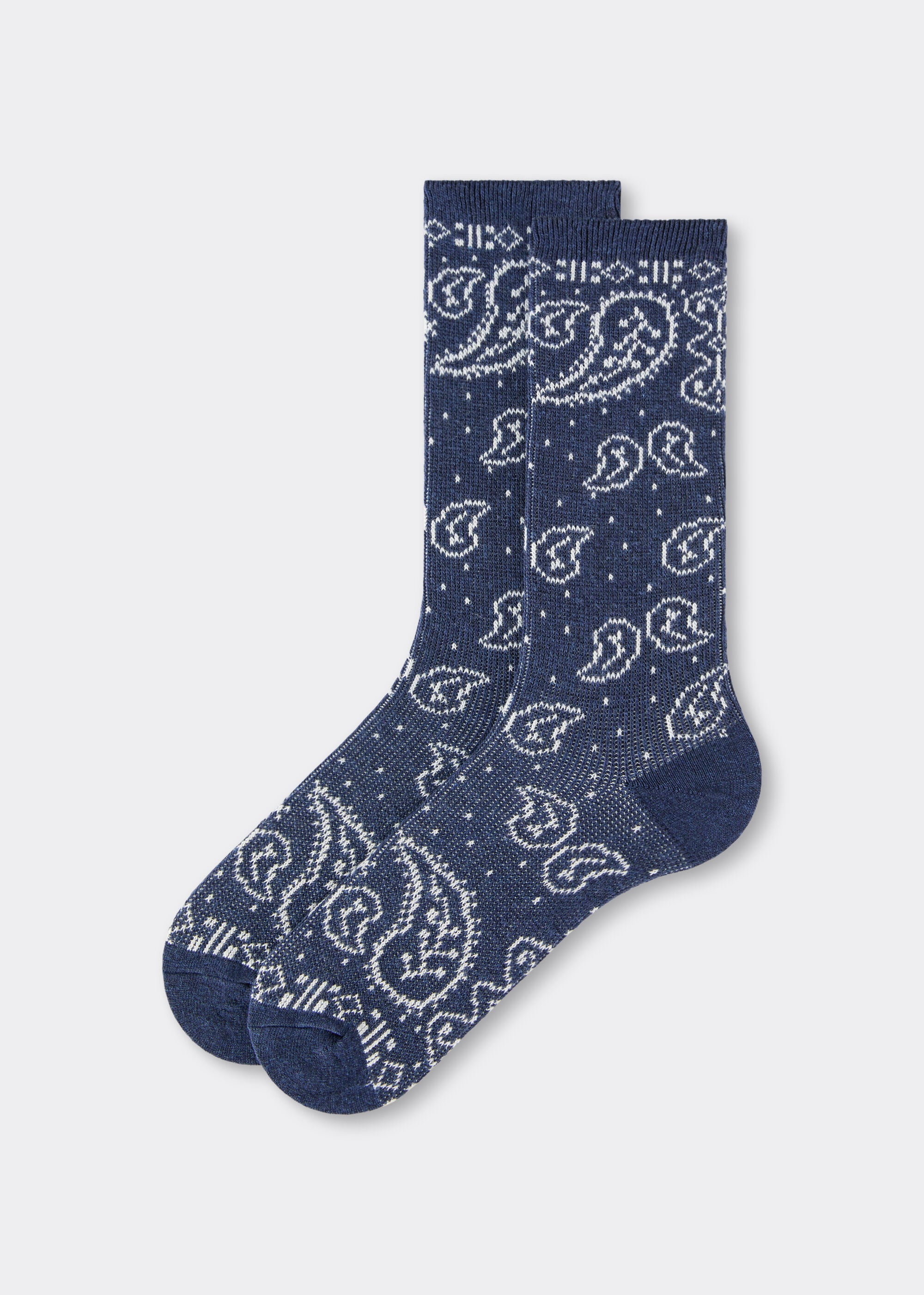 Chaussettes avec cachemire bandana