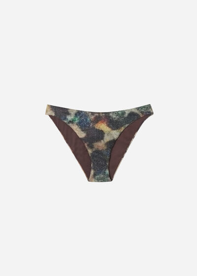 Bikinihose Sparkling Camouflage