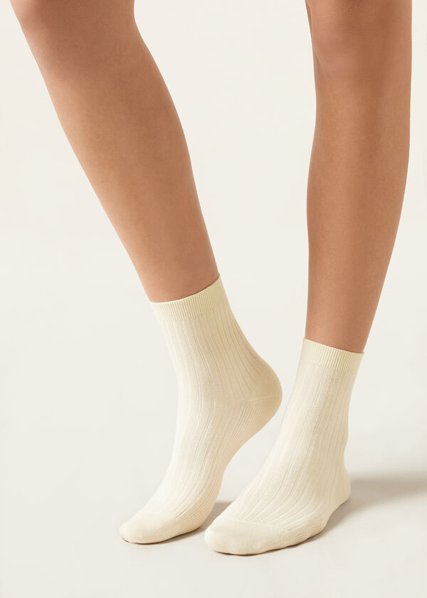 Short Socks with Cashmere