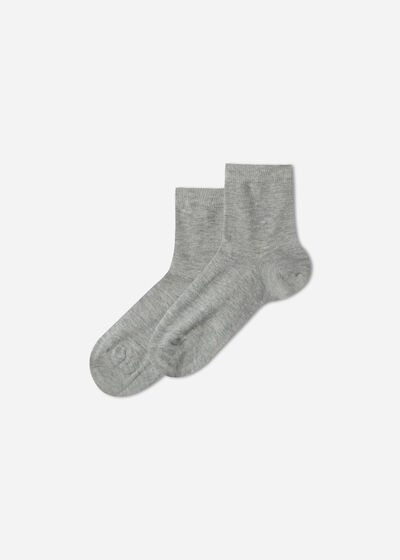 Detské Nízke Ľahké Bavlnené Ponožky