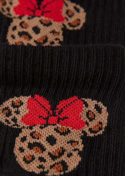 Krátké ponožky s celoplošným disneyovským vzorem