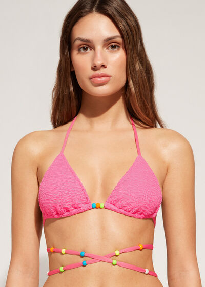 Triangle String Tie Swimsuit Top San Diego