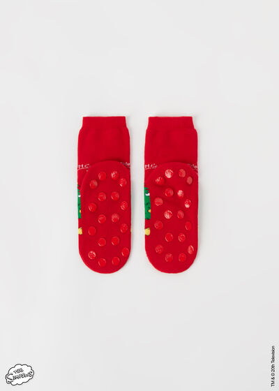 Dětské vánoční protiskluzové ponožky se Simpsonovými