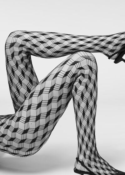 Maxi Diamonds Mesh Eco Tights
