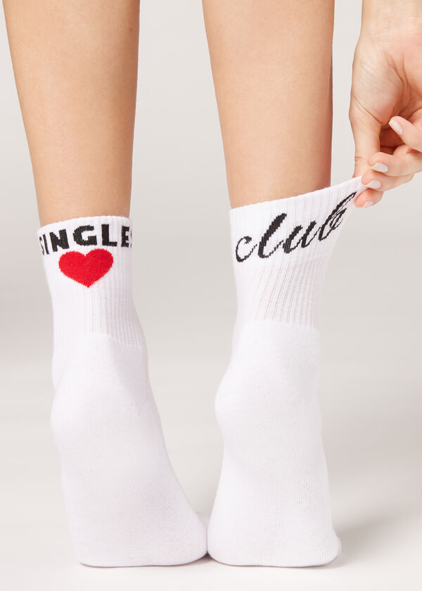 Short Sport Socks with Back Detail Calzedonia