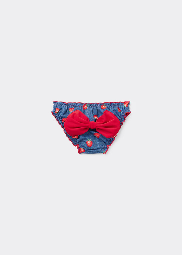 Bikini Bottoms Girls’ Strawberries