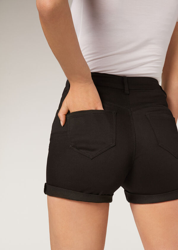 SHORT LIGHT DENIM