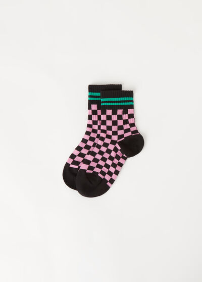 Kurze gemusterte Socken f&uuml;r Kinder