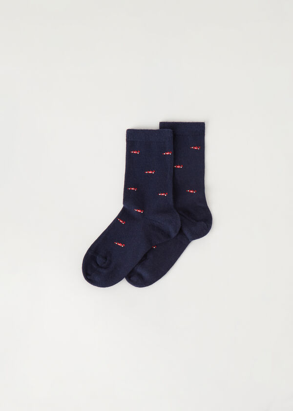 Kids’ Cars Short Socks