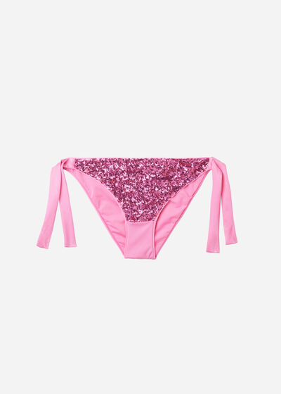 Slip Fiocchi Paillettes Costume Cannes
