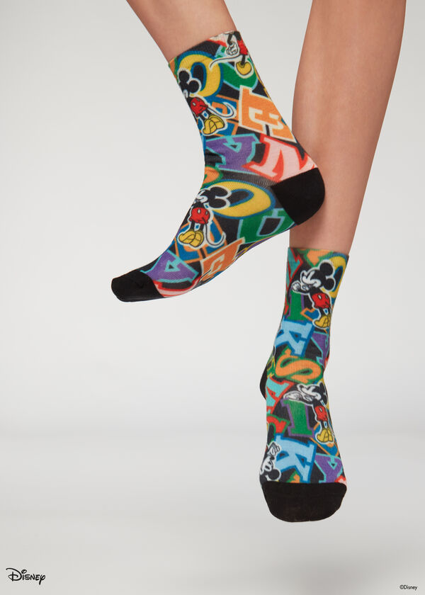 Multicolour Disney Short Socks