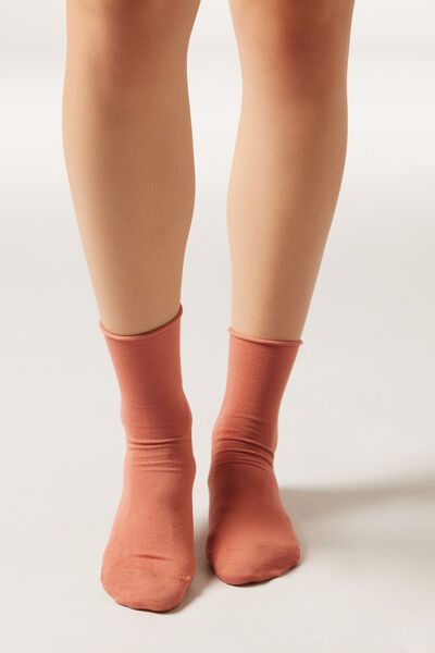 Calzedonia Calcetín sin goma de mujer Mujer Rosa Tamaño 36-38