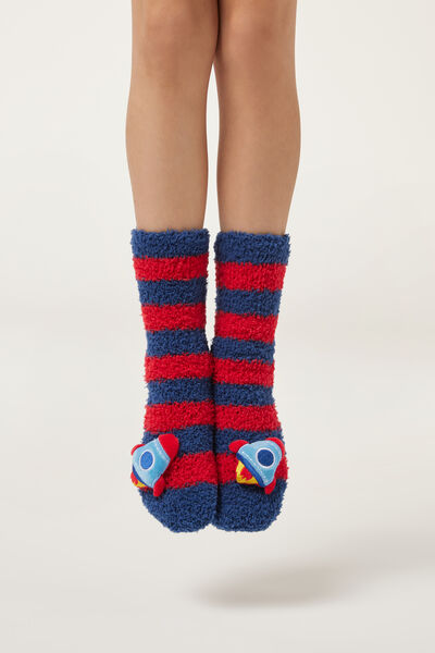 Calzedonia Calcetines Antideslizantes Niños Unisex Azul Tamaño 31-36