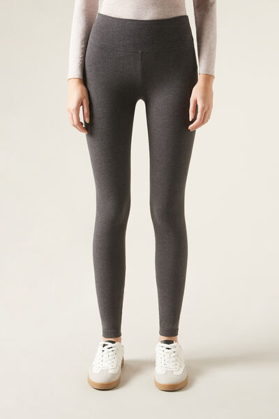 Calzedonia Leggings Termici Donna Grigio Velikost S