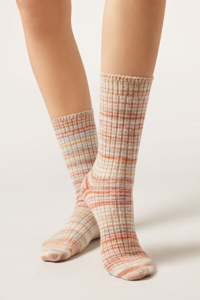 Calzedonia Calcetines Cortos Rayas Multicolor Mujer Multicolor Tamaño TU