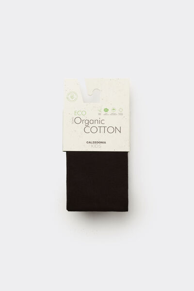 Calzedonia Collant in Cotone Eco da Bambina Bambina Nero Velikost 8-10