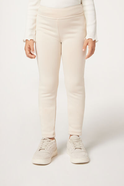 Calzedonia Malla ultra térmica algodón para niña Chica Natural Tamaño 11-12