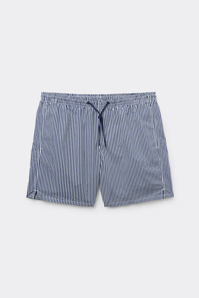 Calzedonia Bañador Hombre Corto Estampado Formentera Hombre Azul Tamaño XL