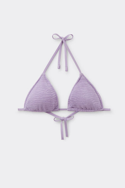 Calzedonia Bikini Crinkle Waves Triángulo con Relleno Extraíble