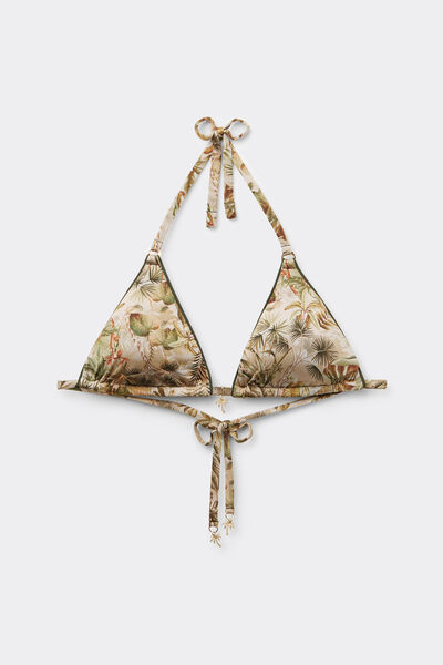 Calzedonia Bikini Triángulo Tropical Foliage
