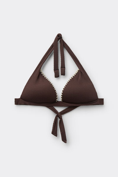 Calzedonia Bikini Triángulo Relleno Bicolor Embroidery