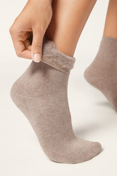 Calzedonia Calcetín térmico de algodón corto