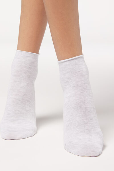 Calzedonia Calcetín sin puño corto de algodón