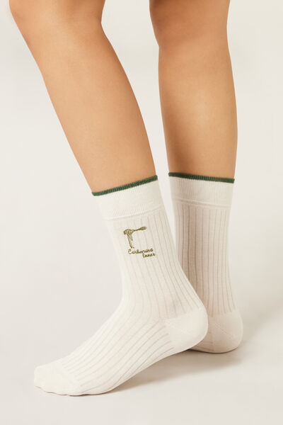 Calzedonia Calcetines Bordados Italian Style