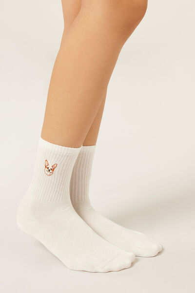 Calzedonia Calcetines Bordado Dogs