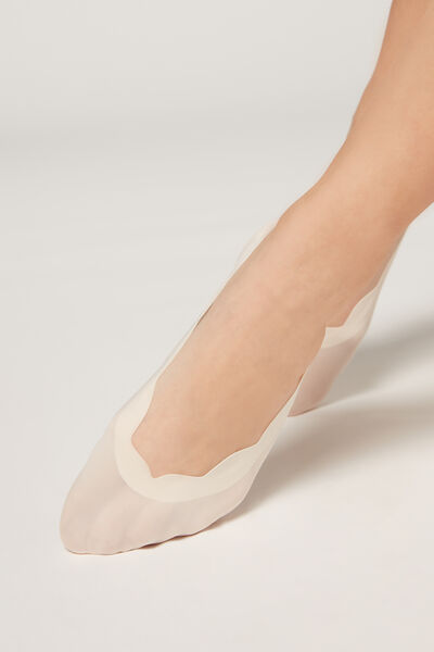 Image of Calzedonia Lasergeschnittene unsichtbare Socken Frau Hautfarben Größe Einheitsgrösse
