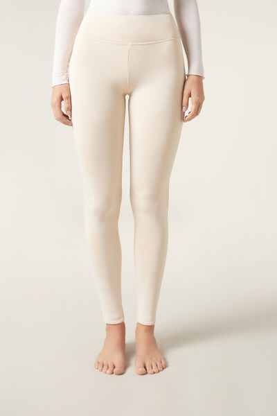 Image of Calzedonia Thermo-Leggings Plush Frau Hautfarben Größe L