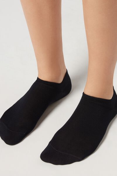 Calzedonia Pedulini Unisex in Cotone Uomo Blu Velikost 46-47