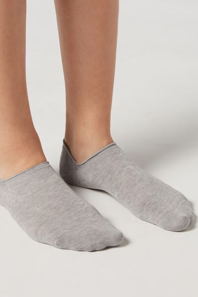 Calzedonia Pedulini Unisex in Cotone Uomo Grigio Velikost 46-47