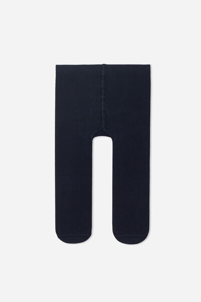 Calzedonia Leotardos para bebé de algodón orgánico Azul Tamaño 12-18