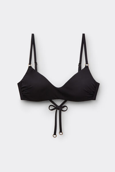 Calzedonia Top Bikini Premium Fit Mujer Negro Tamaño 1