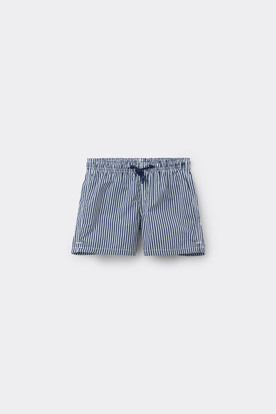 Calzedonia Boxer Bambino Costume Formentera a Righe Bambino Blu Velikost 8