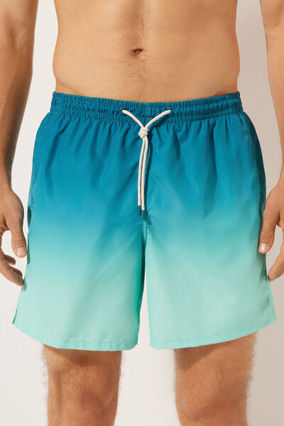 Calzedonia Boxer in Fantasia Uomo Costume Formentera Uomo Blu Taglia L