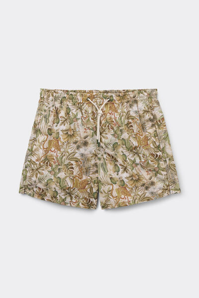 Calzedonia Bañador estampado de hombre corto Formentera Hombre Impreso Tamaño L