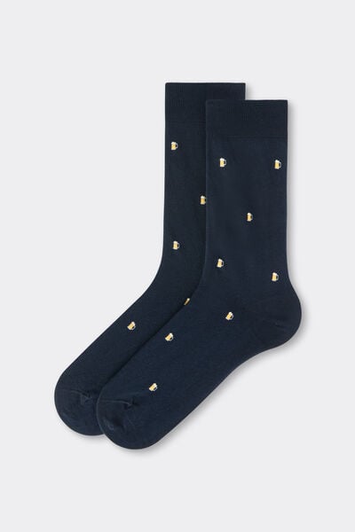 Calzedonia Calzini Funny Da Uomo Uomo Blu Taglia Taglia Unica-image