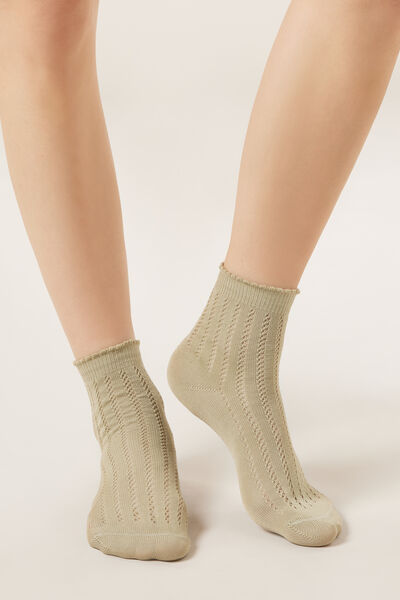 Calzedonia Calcetines Calados Mujer